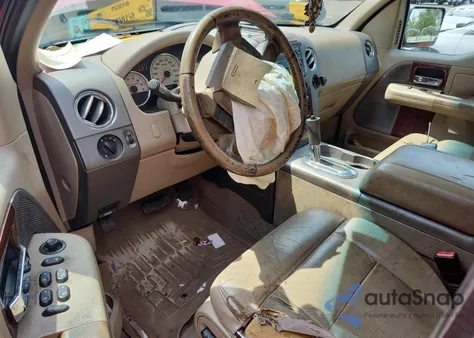 2006 Ford F150 Supercrew из США, поврежденный, VIN 1FTPW12V36FB29352